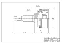 Шрус TO-013A48