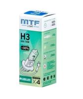 Лампа 24-70 Вт. H3 LONG LIFE x4, галогеновая с проводом Корея * MTF LIGHT (ИМПОРТ)